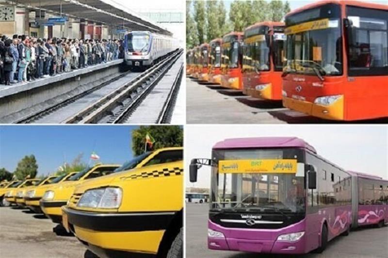 افزایش-نرخ-کرایه‌های-حمل-و-نقل-عمومی-در-تهران-از-امروز